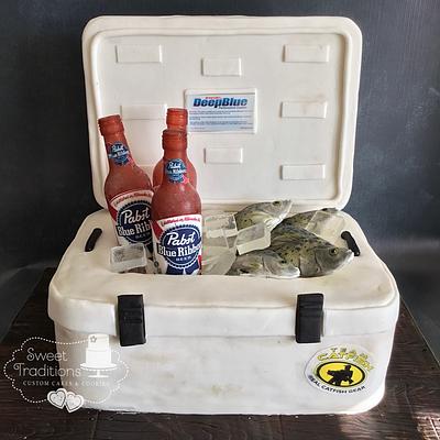 Fisherman’s cooler  - Cake by Sweet Traditions