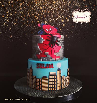 spiderman  - Cake by mona ghobara/Bonboni Cake