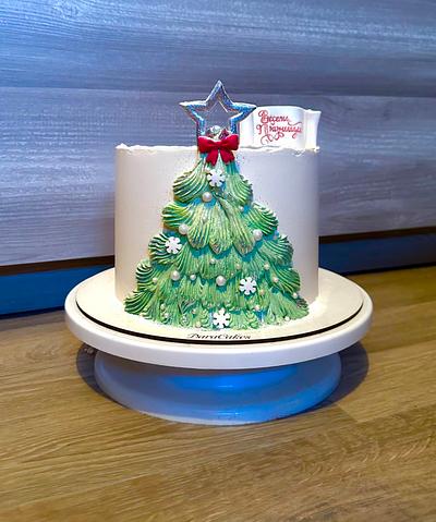 Christmas tree - Cake by DaraCakes