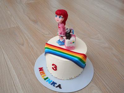 With sugar doll  - Cake by Janka