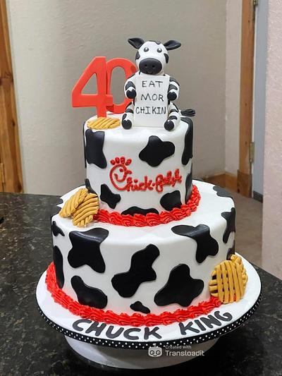 Chick-fil-a cake - Cake by Cakes For Fun