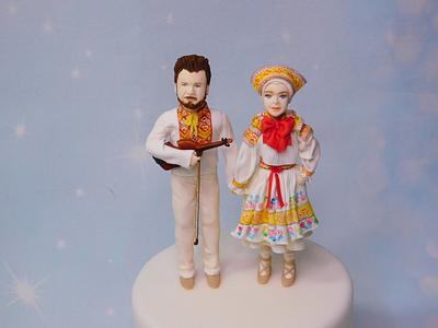 Wedding topper - Cake by Sladky svet