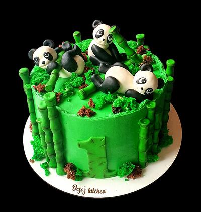 Panda cake - Cake by Desi Nestorova 