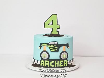 Monster Truck Cake - Cake by Donna Tokazowski- Cake Hatteras, Martinsburg WV