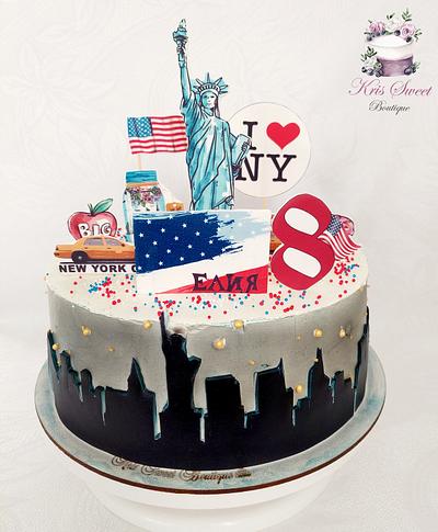 I love NY - Cake by Kristina Mineva