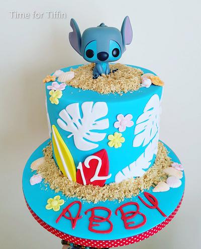 Stitch cake - Cake by Time for Tiffin 