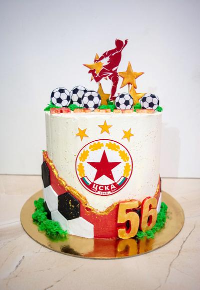 Soccer cake - Cake by TortIva