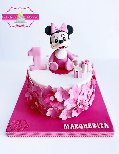 Minnie E i fiori  - Cake by Monica Vollaro 