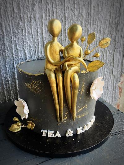 Wedding cake  - Cake by Mrs.magic_Emina