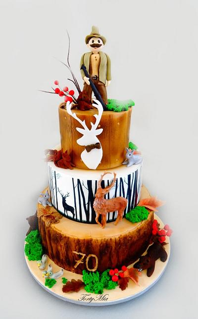 Hunter cake  - Cake by TortyMia