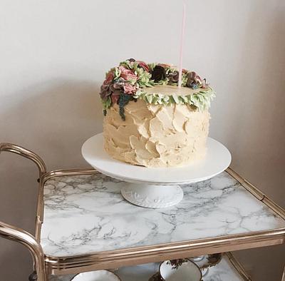 Buttercream Flowers - Cake by Sugar by Rachel
