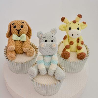 Knitted Toys Cupcakes - Cake by Juliana’s Cake Laboratory 