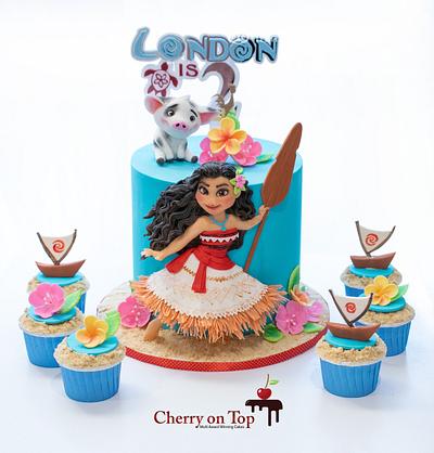 ﻿ MOANA MAGIC!  - Cake by Cherry on Top Cakes