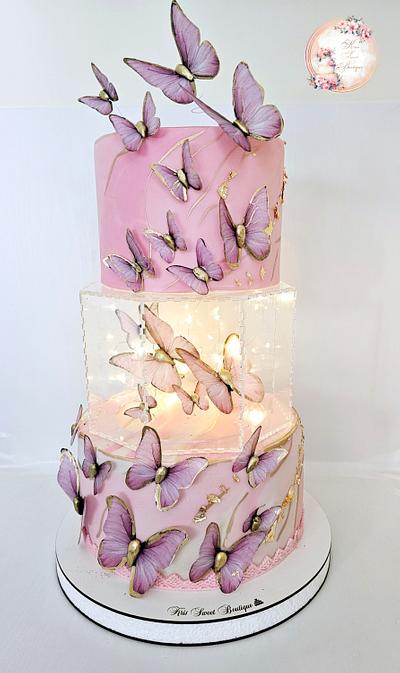 Butterfly cake  - Cake by Kristina Mineva