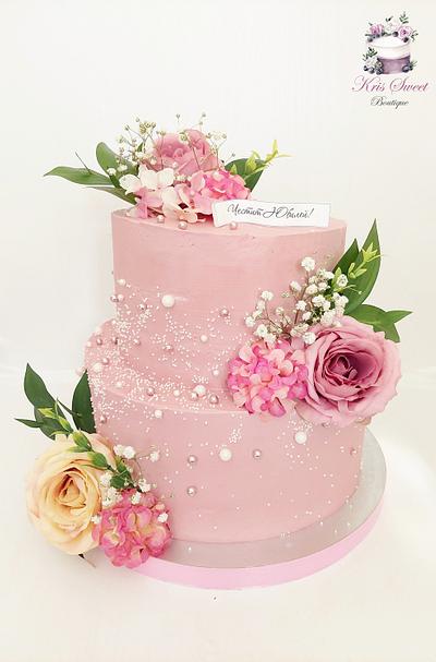 Elegant cake - Cake by Kristina Mineva