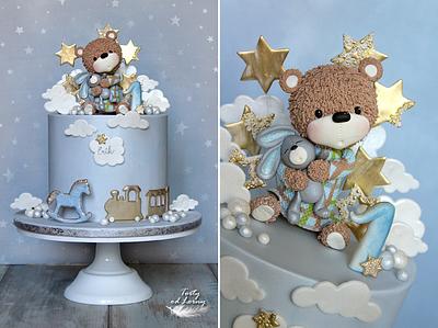 Teddy bear - Cake by Lorna