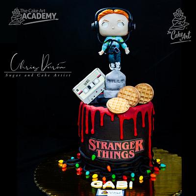 Max Levitating Stranger Things - Cake by Chris Durón 