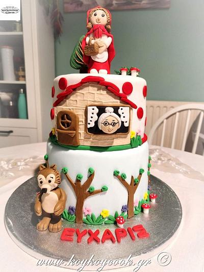 Red Riding Hood Cake  - Cake by Rena Kostoglou