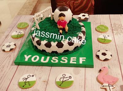 Football boy - Cake by Jassmin cake in Egypt 