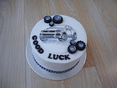 Good luck  - Cake by Janka
