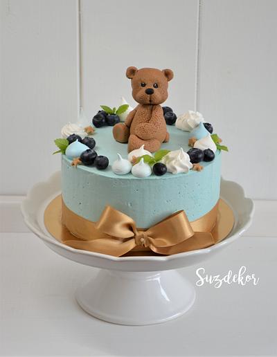 Teddy bear Cake - Cake by Susanne Zöchling