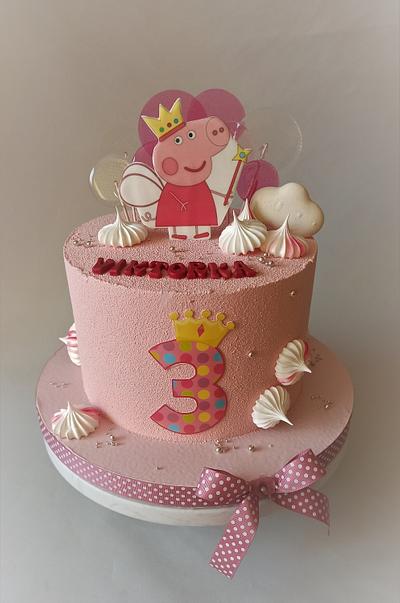 Peppa Pig cake - Cake by Jitkap