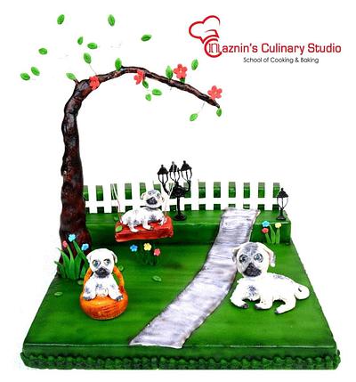 Pug Dog Cake   - Cake by Sultana Rajia Naznin