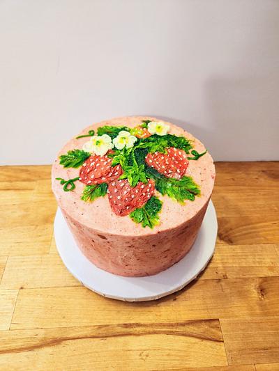Very berry strawberry cake  - Cake by Madtownbaker