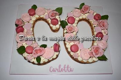 Cream tarte romantic - Cake by Daria Albanese