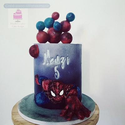 Spiderman cake  - Cake by MayBel's cakes