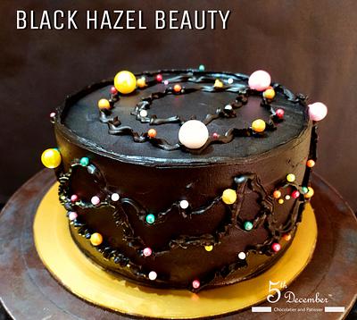 Black Hazel Beauty - Cake by 5th December Chocolatier and Patissiers