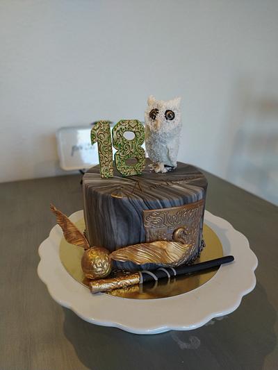 Harry Potter Themed Cake - Cake by LaniesCakery