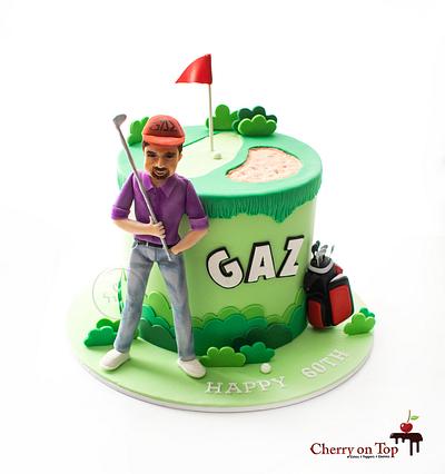 Golf Cake - Cake by Cherry on Top Cakes