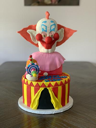 Killer Klowns From Outer Space Cake - Cake by Brandy-The Icing & The Cake