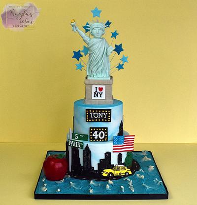 New York - Cake by Magda's Cakes (Magda Pietkiewicz)