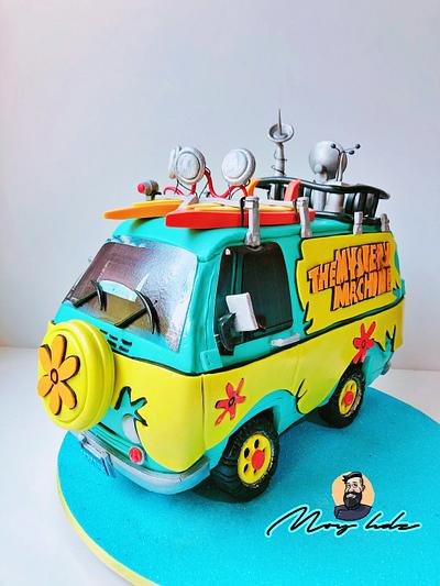 Mystery Machine 3D Cake - Cake by Moy Hernández 