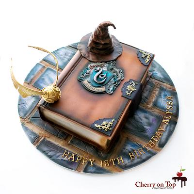 Harry Potter book cake - Cake by Cherry on Top Cakes