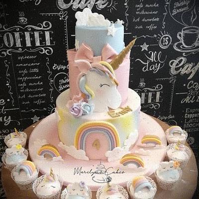 Unicorn cake - Cake by Marilyn' s Cakes 