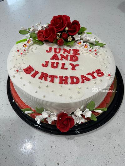 JUNE AND JULY - Cake by Julia 