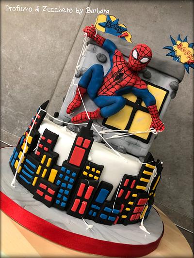 Spiderman - Cake by Barbara Mazzotta