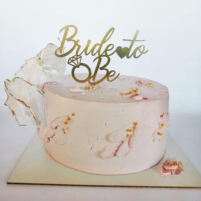 Bride to be  - Cake by Tortebymirjana
