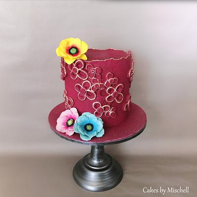 Simply flowers - Cake by Mischell