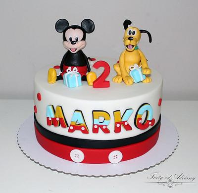 Mickey for Marko - Cake by Adriana12