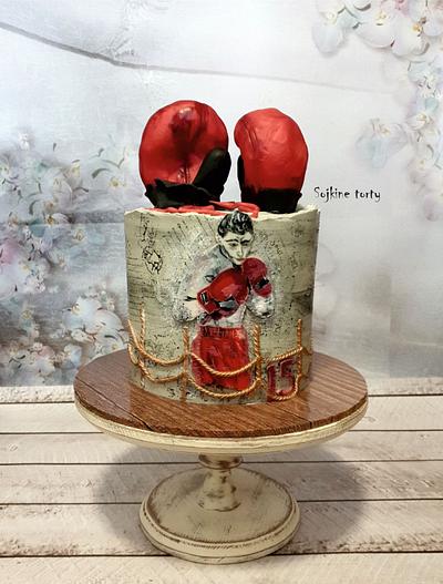 Kickbox:) - Cake by SojkineTorty
