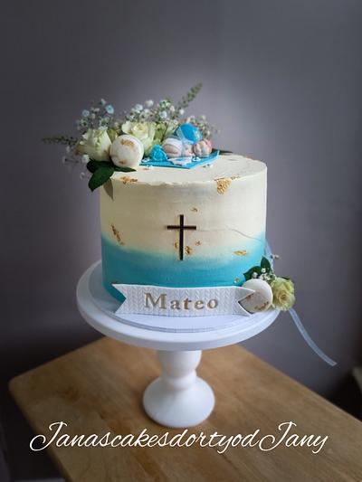Christening cake.. - Cake by Jana1010
