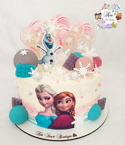 Frozen  - Cake by Kristina Mineva