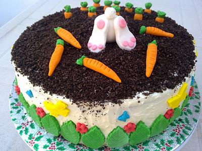 EASTER GARDEN CAKE  - Cake by Rena Kostoglou