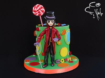 Willy Wonka and the Chocolate Factory Cake  - Cake by Diana