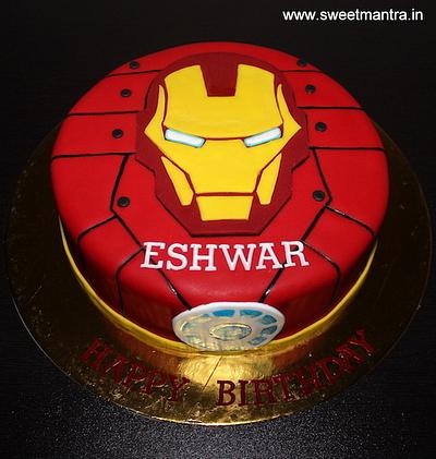 Iron man cake - Cake by Sweet Mantra Homemade Customized Cakes Pune