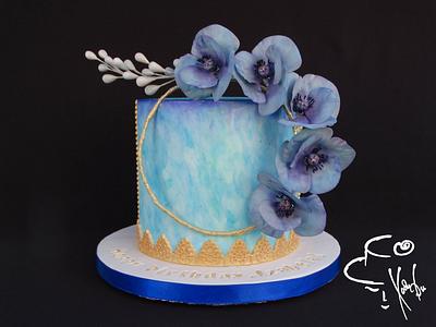 blue - Cake by Diana